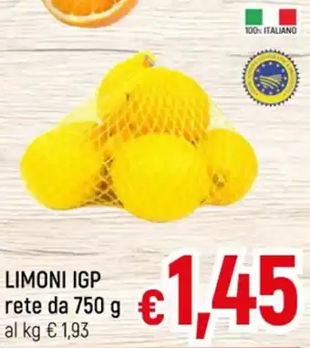 LIMONI IGP rete da 750 g