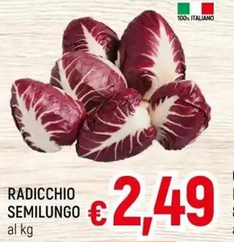 A&O RADICCHIO SEMILUNGO  al kg offerta