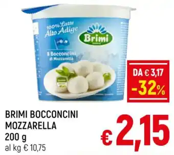 BRIMI BOCCONCINI MOZZARELLA 200g