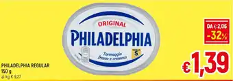 A&O PHILADELPHIA REGULAR 150 g offerta