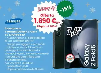 Smartphone Samsung Galaxy Z Fold 5 5G 12+256GB EU