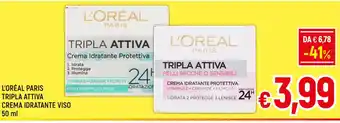 L'ORÉAL PARIS TRIPLA ATTIVA CREMA IDRATANTE VISO 50 ml