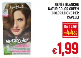 A&O RENÉE BLANCHE NATUR COLOR GREEN COLORAZIONE PER CAPELLI offerta