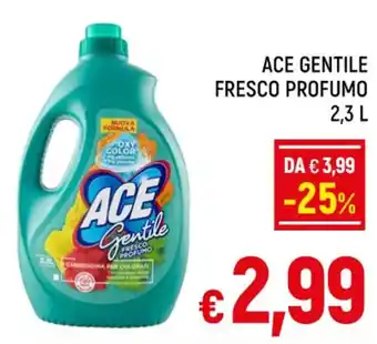 A&O ACE GENTILE FRESCO PROFUMO 2,3L offerta