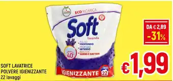 A&O SOFT LAVATRICE POLVERE IGIENIZZANTE 22 lavaggi offerta