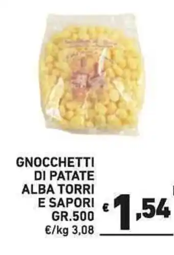 Ok Market GNOCCHETTI DI PATATE ALBA TORRI E SAPORI GR.500 offerta