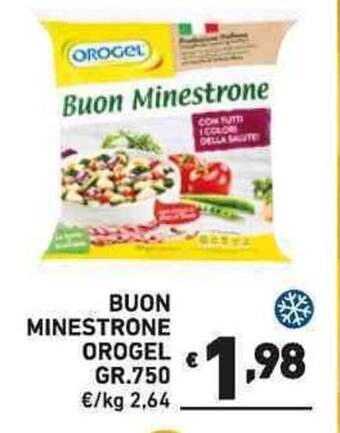 Ok Market BUON MINESTRONE OROGEL GR.750 offerta