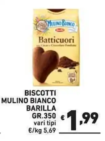 BISCOTTI MULINO BIANCO BARILLA GR.350