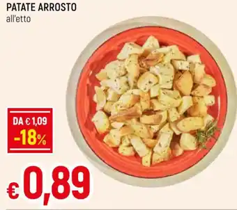 Famila Superstore PATATE ARROSTO all'etto offerta
