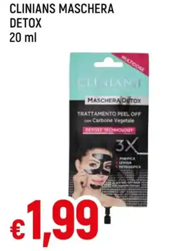 CLINIANS MASCHERA DETOX 20 ml