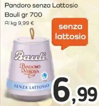 Famila Pandoro senza Lattosio Bauli gr 700 offerta