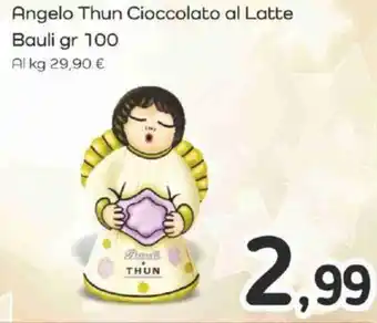 Famila Angelo Thun Cioccolato al Latte Bauli gr 100 offerta