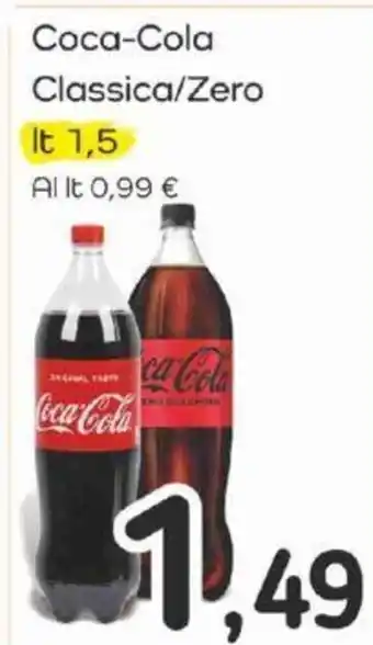 Famila Coca-Cola Classica/Zero lt 1,5 offerta
