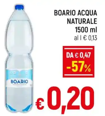 BOARIO ACQUA NATURALE 1500 ml