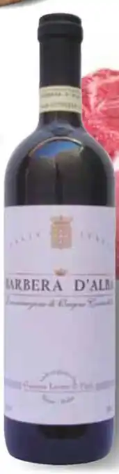 BARBERA D'ALBA DOC FRATELLI GIACOSA cl 75