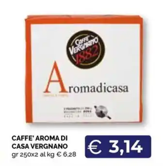 CAFFE' AROMA DI CASA VERGNANO gr 250x2