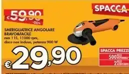 Bravo & Facile Smerigliatrice Angolare
