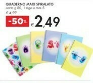 Bennet Quaderno Maxi Spiralato offerta