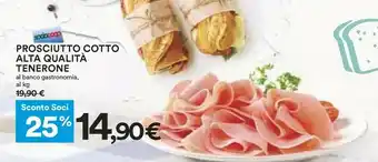 Coop Prosciutto Cotto Alta Qualità Tenerone offerta