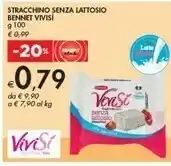 Bennet Vivisi Bennet Stracchino Senza Lattosio offerta