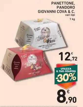 Spazio Conad PANETTONE, PANDORO GIOVANNI COVA & C. 1 kg offerta