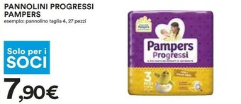 Coop Pampers Pannolini offerta