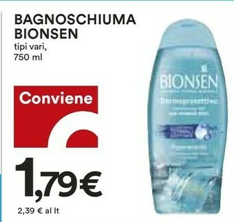Coop Bagnoschiuma offerta