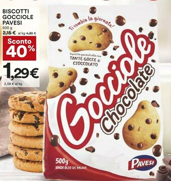 Coop Pavesi Gocciole Chocolate 500 G(ml) offerta