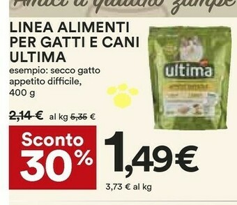 Coop Ultima Cibo per gatti offerta