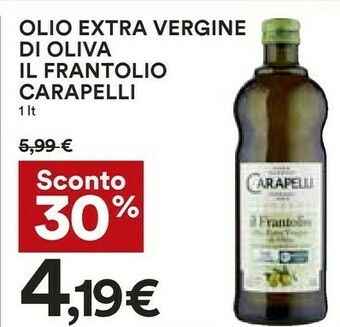 Coop Carapelli Olio extravergine di oliva offerta