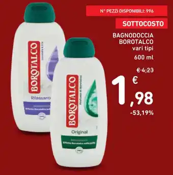 Spazio Conad BAGNODOCCIA BOROTALCO vari tipi 600 ml offerta