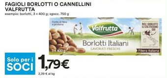 Coop Valfrutta Legumi offerta