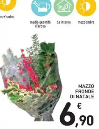 Spazio Conad MAZZO FRONDE DI NATALE offerta