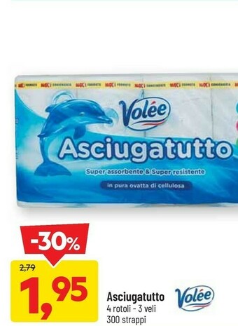 DPiù Volee Asciugatutto offerta