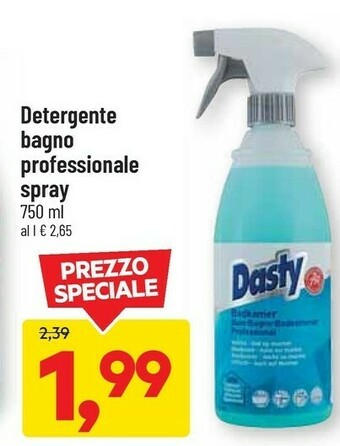 DPiù Detergente Bagno Professionale Spray offerta
