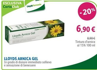 Lloyds Farmacia Lloyds Arnica Gel offerta