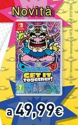Unieuro Nintendo WarioWare: Get It Together! Basic Cinese Semplificato, Cinese Tradizionale, Tedesca, DUT, Inglese, ESP, Francese, IT offerta