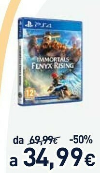 Unieuro Ubisoft Immortals Fenyx Rising, PS4 PlayStation 4 Basic Inglese, ITA offerta