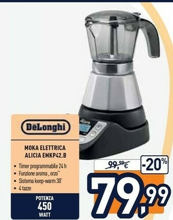 Unieuro DeLonghi EMKP 42.B offerta
