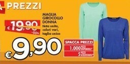 Bennet Maglia Girocollo Donna offerta