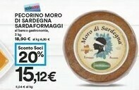 Coop Sardaformaggi Pecorino Moro Di Sardegna offerta
