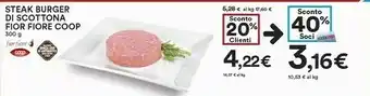 Coop Steak Burger Di Scottona offerta