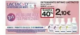 Coop Lactacyd Deteroente Intimo offerta