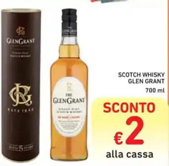 Spazio Conad SCOTCH WHISKY GLEN GRANT 700 ml offerta