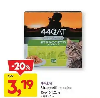 DPiù 44 Cat Straccetti In Salsa offerta