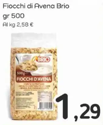 Famila Fiocchi di Avena Brio gr 500 offerta