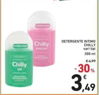 DETERGENTE INTIMO CHILLY vari tipi 300 ml