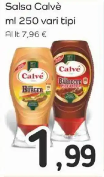 Famila Salsa Calvè ml 250 vari tipi offerta