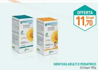 GRINTUSS ADULTI E PEDIATRICO Sciroppo 180g