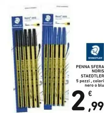 Conad Staedtler Penna Sfera Noris offerta